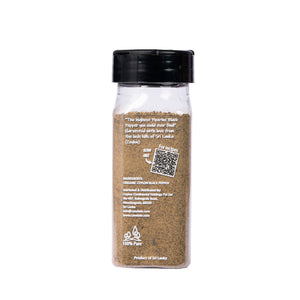 Organic Black Pepper Ground 62g (2.19oz)