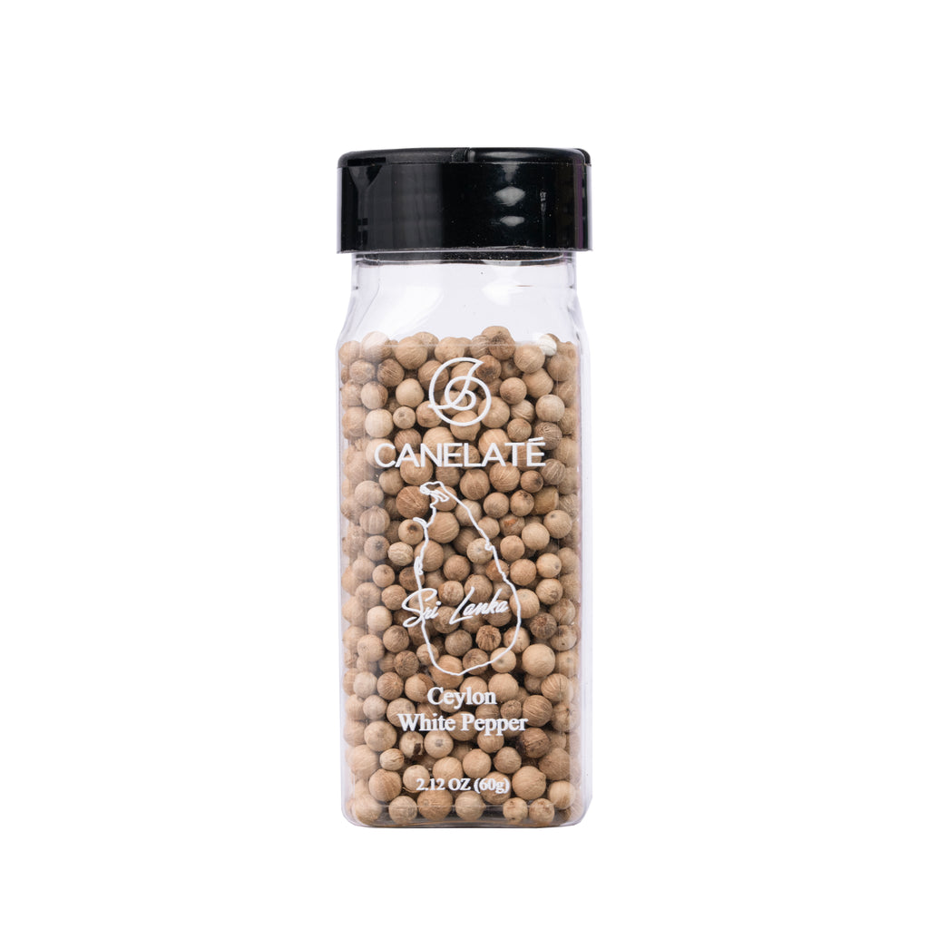 Organic White Pepper Whole 60g (2.12oz)