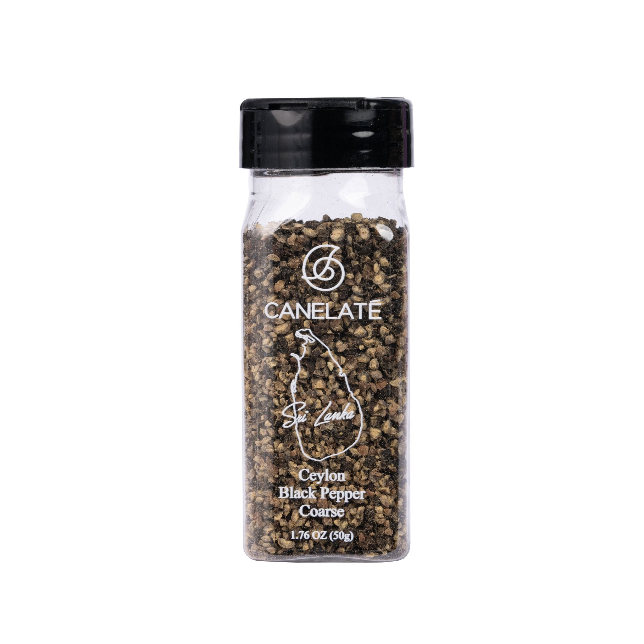 Organic Black Pepper Coarse 50g (1.76oz)