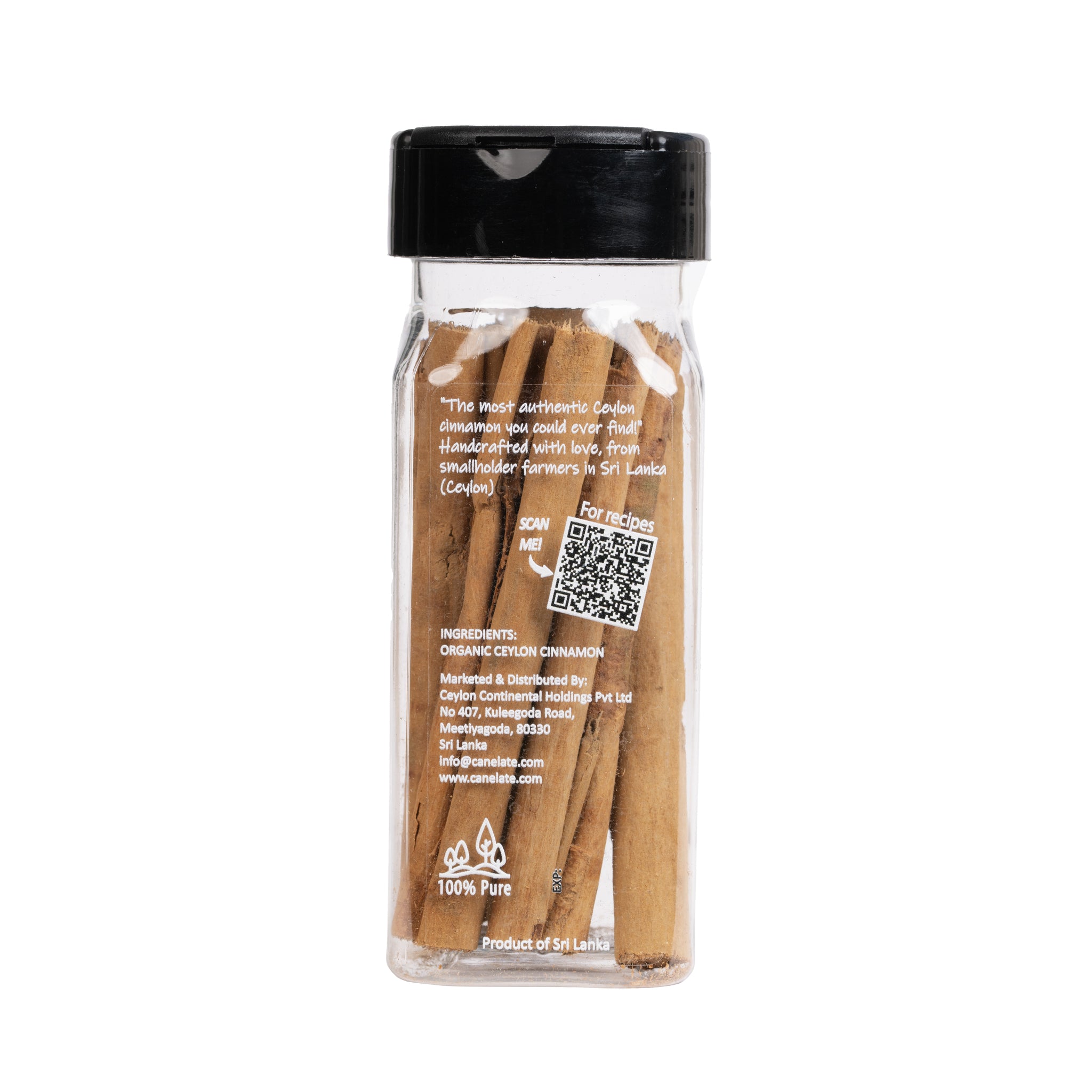 Organic Ceylon Cinnamon Sticks18g (0.63oz)